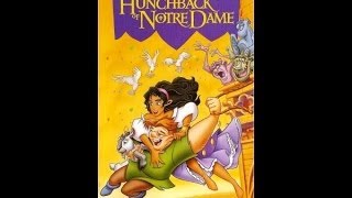 Digitized opening to The Hunchback of Notre Dame (1997 VHS UK)