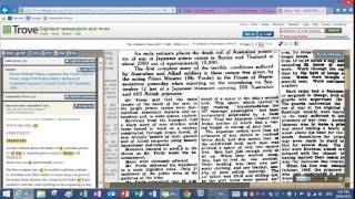 How to Search : Trove Newspapers/Women's Weekly Archives
