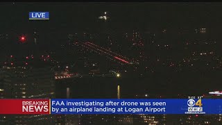 FAA Investigating Drone Near Logan Airport