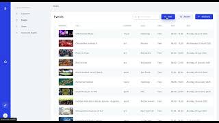 Demo Admin Panel Get Event Application