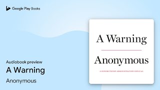 A Warning by Anonymous · Audiobook preview