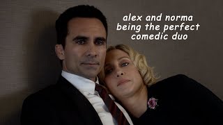 alex and norma being the perfect comedic duo for 11 minutes straight