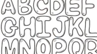 How to Make BUBBLE Letters - How to create ABC Book | Mr. Schuette #bubbleletters #mrschuettesart