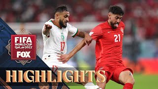 Canada vs. Morocco Highlights | 2022 FIFA World Cup