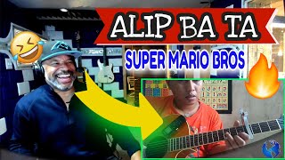 ALIP BA TA SUPER MARIO BROS Theme Song guitar Accoustic #alipers - Producer Reaction