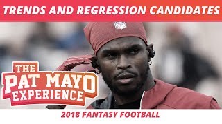 2018 Fantasy Football Rankings - Position Stat Trends and Projected TD Regression Candidates