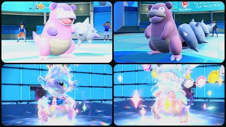 Pokémon Scarlet \u0026 Violet: Kanto Vs Galarian - Slowpoke, Slowbro \u0026 Slowking + Stellar Form