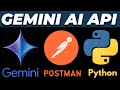 How to Use Gemini AI API with Python Flask REST Endpoint and Postman Tutorial