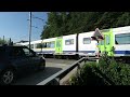 railroad crossing hasle bei burgdorf ch bahnübergang riefershäuserrnstrasse passage à niveau