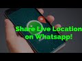 📍 How to Share Your Live Location on WhatsApp – Easy Step-by-Step Guide! 📱✨
