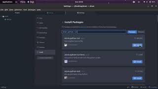 HOW TO RUN PYTHON CODE IN ATOM WITH INPUT 🐍