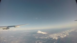 《機窓》　羽田空港-伊丹空港　ノーカット　JAL103便　ボーイング777-200/Mt. Fuji