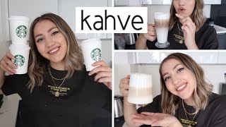 EVDE SICAK KAHVE TARİFLERİ: EN SEVİLEN STARBUCKS KAHVELERİ