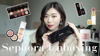 丝芙兰八折开箱 Sephora Unboxing | 新品宝藏粉底 | ❤️爱上打死也没想过会买的眼影盘