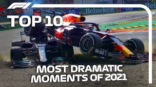 Top 10 Most Dramatic Moments Of The 2021 F1 Season