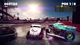 DiRT Showdown - Destruction Derby ,gameplay (xbox 360 play on xbox one)