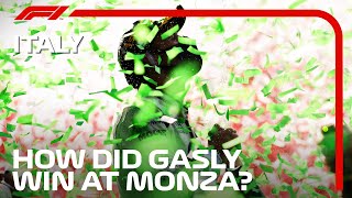 How Did Pierre Gasly Win At Monza? | 2020 Italian Grand Prix