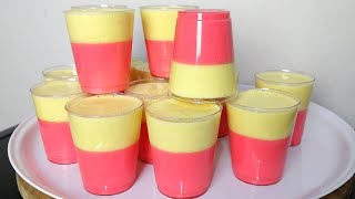 Con tan solo 2 ingredientes Postre super DELICIOSO, Para VENTA || POSTRE SIN HORNO||