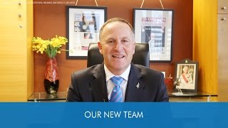 John Key PM: Our New Team
