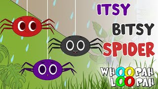Itsy Bitsy Spider | Nursery Rhymes and Kids Song | Whoopah Loopah