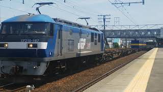 2018/5/12西濃運輸一部貸切列車2059レカンガルーライナーSS60 EF210-167号機(吹)牽引