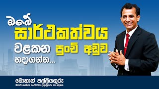 What stops a person from success? . සාර්ථකත්වය වලකන පුංචි අඩුව.