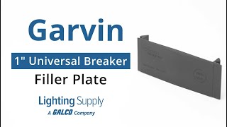 Garvin 1 Inch Universal Breaker Filler Plate (BF100U)