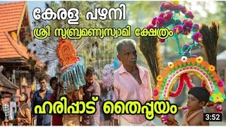 തൈപൂയം ഹരിപ്പാട് HARIPAD THAIPOOYAM 2021 MURUGAN