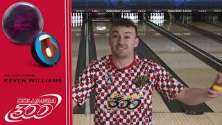 Columbia 300 Cuda Pearl Bowling Ball Review With Keven Williams