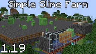 Minecraft 1.19 AFK Slime Farm *No Slime Chunk*