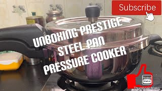 Prestige Svachh, 20256, 4 L Senior Pressure Pan with deep lid for Spillage Control