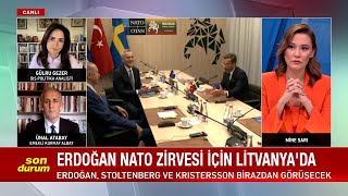 CANLI I Litvanya'da Üçlü Zirve Başladı! Erdoğan Stoltenberg ve Kristersson'la Bir Araya Geldi!