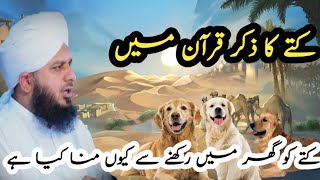 Kutte ka Zikr Quran Me | Kutte ko ghar pr rkhana chahuye ya nahi | bayan by Ajmal Raza Qadri 2024