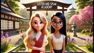 A Great Day At The Japanese Garden | English Listening Skills | English Stories For Beginner.