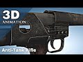 3D Animation & Facts: PTRD-41 Anti-Tank Rifle