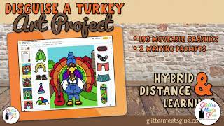 Digital Disguise A Turkey Art Project for Kids