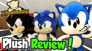 Sanei All Star Sonic And Shadow Plush REVIEW! - Ultra Sonic Bros