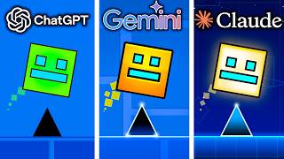 ChatGPT vs Gemini vs Claude Make Geometry Dash From Scratch