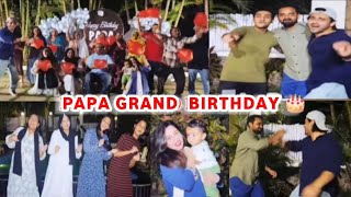 Papa ke Birthday pr Special Performance Ibrahim's Family Shoaib Ibrahim |Saba ibrahim | Saba ibrahim