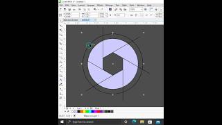 How To Create CAME Logo Design in CorelDRAW #shorts #youtube