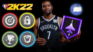 NBA2K22 NEXT GEN 6'9 BUG KEVIN DURANT BUILD !