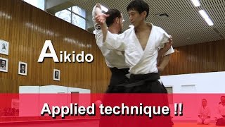 Aikido - Applied technique Kokyu Nage (Shirakawa Ryuji shihan)