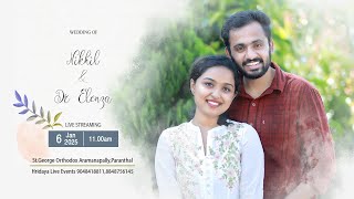 Holy Matrimony Live Streaming of NIKHIL with Dr.Elenza