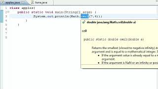 Java Programming Tutorial 25 Math Class Methods