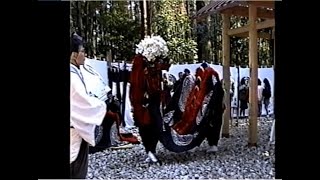 高向御頭神事 1990年(平成2年)2月11日 其の1