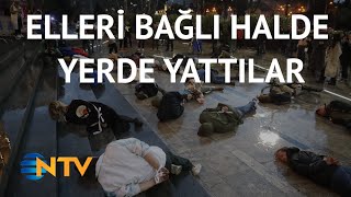 @NTV Buça’da yaşanan katliamı protesto ettiler