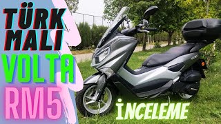 VOLTA MOTOR RM5 - YERLİ BİR MOTOSİKLET