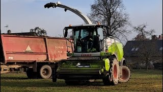 SENÁŽE 2024. CLAAS JAGUAR 970. John Deere 8360R