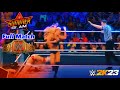 FULL MATCH: WWE Summerslam 2016: Sasha Banks Vs Charlotte Flair (WWE 2K23 Simulation)