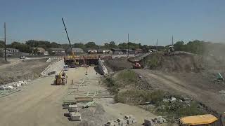 Town of Munster T Wall Installation Standard Time Lapse